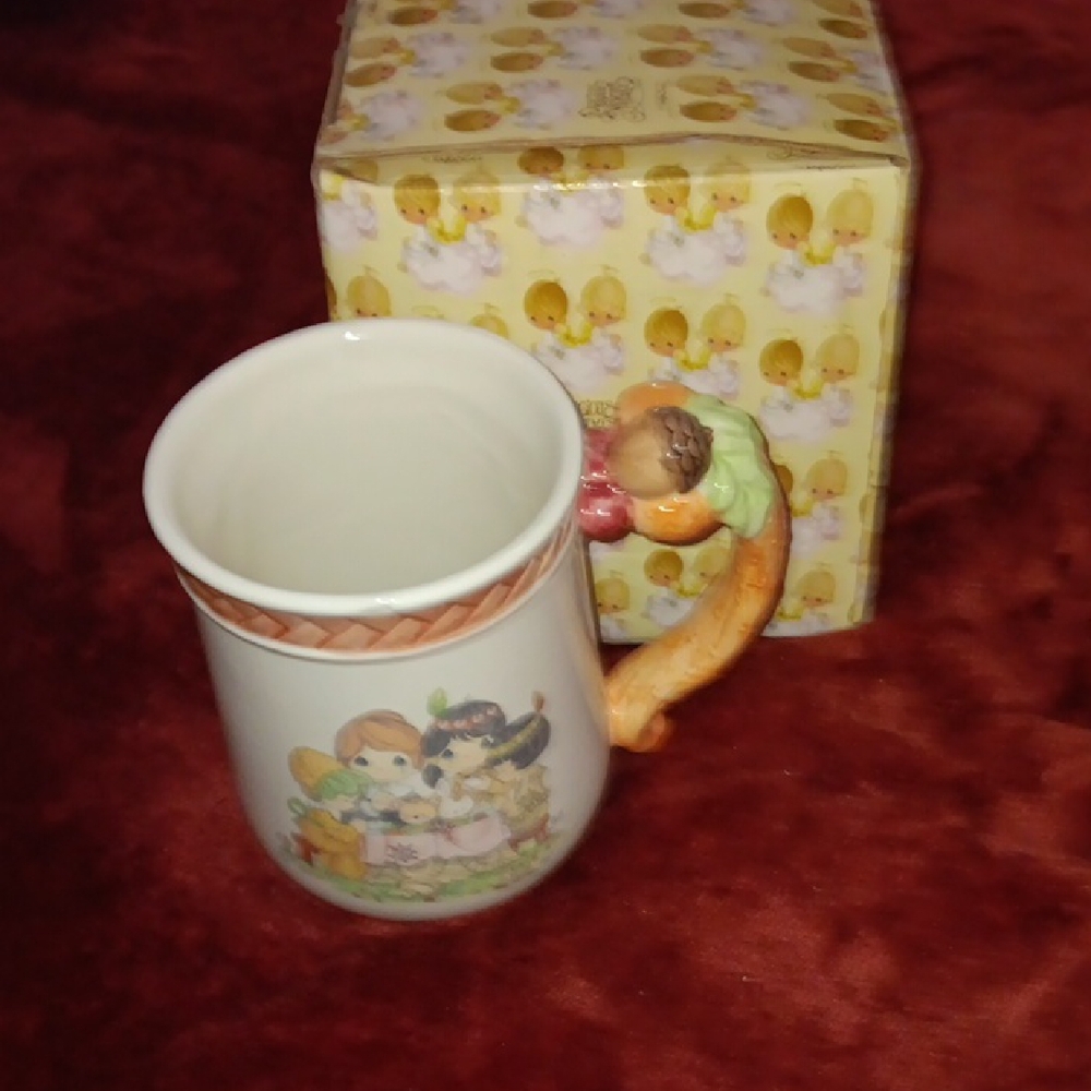 Precious Moments Thanksgiving Mug